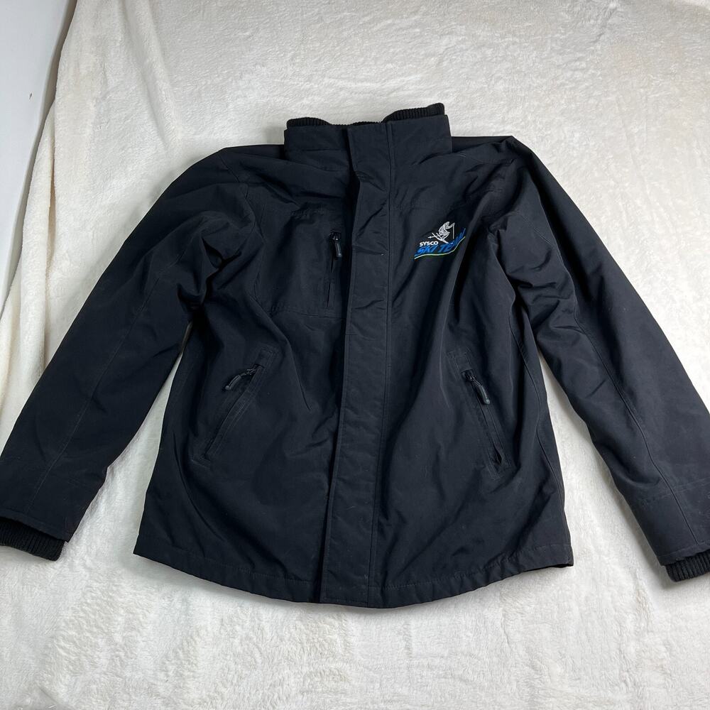 Stormtech Performance Jacket Men Black Full Zip Size L